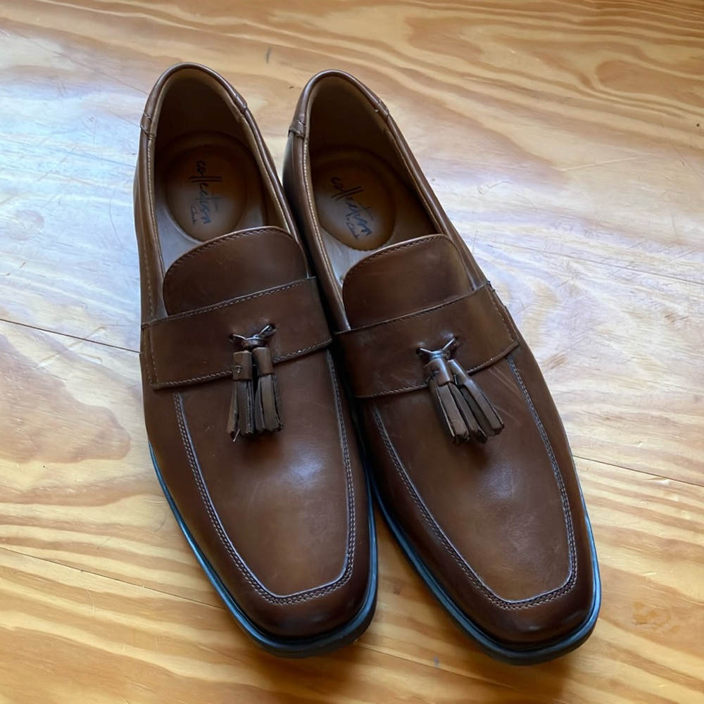 Brand new never worn size 11 1/2 men’s Clark’s loafers
